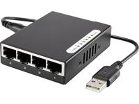 renkforce Netzwerk Switch 5 Port 100MBit/s USB-Stromversorgung