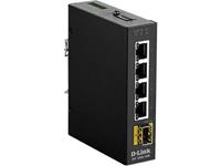 d-link DIS-100G-5SW Netwerk switch RJ45/SFP 4 + 1 poorten