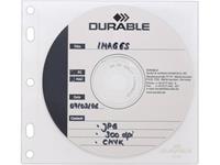 DURABLE CD-/DVD-Hülle COVER FILE, PP, transparent