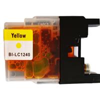 Huismerk Brother LC-1240Y cartridge geel