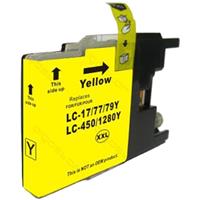 Huismerk Brother LC-1280XLY cartridge geel