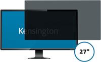 Kensington privacy filter, dubbelzijdig, verwijderbaar, voor schermen van 27 inch, 16:9