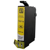 Huismerk Epson 27XL (T2714) cartridge geel