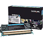 Lexmark Original Toner cyan 10.000 Seiten (X748H3CG) für X748de/dte