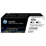 HP Original 410X Toner Doppelpack schwarz hohe Kapazität 2 x6.500 Seiten (CF410XD)