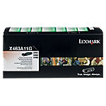 Lexmark Original Toner schwarz 3.500 Seiten (X463A11G) für X463de, X464de, X466de/dte/dwe