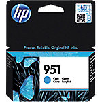 Original HP OfficeJet Pro 8600 e-All-in-One Tintenpatrone (951 / CN 050 AE) cyan, 700 Seiten, 3,4 Cent pro Seite, Inhalt: 8 ml