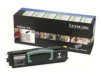 Lexmark X203A11G Toner schwarz 2500 Seiten