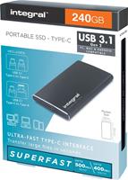integral PSSD 240GB USB3.1 + Type C