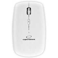 Esperanza EM120W - mouse - 2.4 GHz - white - Maus (Weiß)