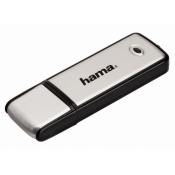 Hama USB-Stick Fancy USB 2.0 silber/schwarz 64 GB
