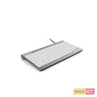 BakkerElkhuizen Tastatur UltraBoard 950 Windows, Mac universell USB weiß/silber