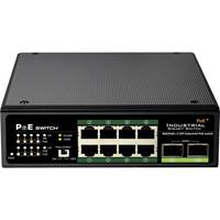 DN-651110 Industrial Ethernet Switch 10 / 100 / 1000 Mbit/s IEEE 802.3af (12.95 W), IEEE 802.3at (25.5 W)