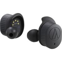 Audio-Technica ATH-SPORT7TW Bluetooth Sport In Ear Kopfhörer In Ear Lautstärkeregelung, Schweiß