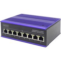 digitus DN-651121 Industrial Ethernet Switch 10 / 100 / 1000 Mbit/s IEEE 802.3af (12.95 W), IEEE 802.3at (25.5 W)