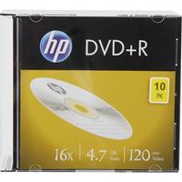 hp DVD+R Rohling 4.7GB 10 St. Slimcase