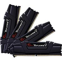 gskill RAM D4 3600 64GB C14 Ripjaws V K4 4x16 GB Black 1,45V 14-15-15-35