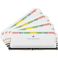 corsair Dominator Platinum RGB White - Geheugen - DDR4 - 64 GB: 4 x 16 GB - 288-pin - 3600 MHz - CL18