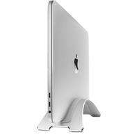 Twelve South BookArc for MacBook | Space-saving vertical desktop stand for Apple notebooks (silver)*Newest Version*