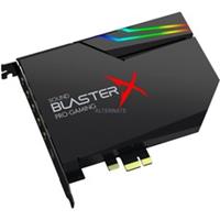 creative Sound BlasterX AE-5 Plus - Geluidskaart - 32-bits - 122 dB DNR - 5.1 - PCIe - Zwart