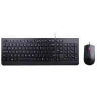 Lenovo Essential Wired Keybaord and Mouse Combo - UK Layout