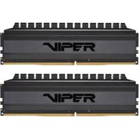 patriot Viper 4 Blackout PVB464G320C6K - Geheugen - DDR4 - 64 GB: 2 x 32 GB - 288-PIN - 3200 MHz - CL15