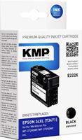 kmp Cartridge vervangt Brother T347134XL Compatibel Single Zwart E222X 1637,4001