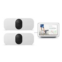 Arlo, Google Nest Arlo Pro 3 Floodlight Cam WIRELESS 2er-Set + gratis Google Nest Hub