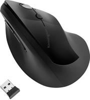 kensington Pro Fit Ergo Vertical Wireless Mouse - Muis - ergonomisch - rechtshandig - 6 knoppen - draadloos - 2.4 GHz