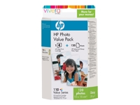 HP 110 foto value pack incl. 140 vel fotopapier (origineel)