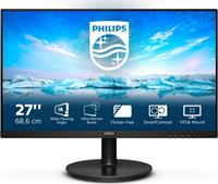 philips V-line 271V8LA - LED-Monitor - 27" VA - 1920 x 1080 Full HD - 75 Hz - 4 ms - 250 cd/m²