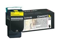 Lexmark Original Toner Standard Variante - C/X544 gelb 4.000 Seiten (C544X2YG)