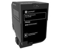 Corporate - Hoog rendement - zwart - origineel - tonercartridge LCCP, LRP - voor Lexmark CX725de, CX725dhe, CX725dthe