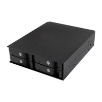 icybox IB-2240SSK Backplane fuer 4x SATA HDD 6,4cm 2.5Zoll HDDs bis 15mm Hoehe Backplane in 5.25Zol - Icy Box