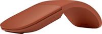 microsoft Surface Arc Mouse - Muis - optisch - 2 knoppen - draadloos - Bluetooth 4.1 - klaproos rood