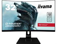 iiyama G-Master Red Eagle GB3266QSU-B1 - LED-Monitor - Gebogen (1500R) - 31.5" VA - 144 Hz - 1 ms - 400 cd/m²