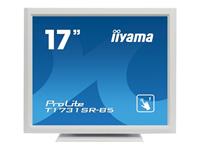 Iiyama ProLite T1731SR Touchscreen monitor 43.2 cm (17 inch) Energielabel A (A+++ - D) 1280 x 1024 pix SXGA 5 ms DisplayPort, HDMI, VGA, Audio-Line-out TN LED