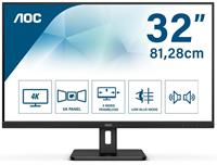 AOC Essential-line U32E2N LED display 80 cm (31.5 ) 3840 x 2160 Pixels 4K Ultra HD Zwart