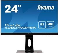 iiyama ProLite XUB2492HSN-B1 - LED-Monitor - 24" IPS - 1920 x 1080 Full HD - 60 Hz - 4 ms - 250 cd/m²