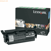 lexmark Rückgabe-Tonerkartusche  X651H04E X651 schwarz