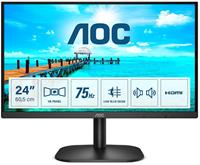 aoc 24B2XDAM - B2 Series - LED-monitor - 24" (23.8" zichtbaar) - 1920 x 1080 Full HD (1080p) @ 75 Hz - VA - 250 cd/m²
