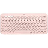 Logitech K380 Multi-Device Bluetooth Keyboard - Tastatur - QWERTY - USA International - rosé