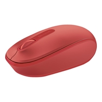 Microsoft Wireless Mobile Mouse 1850 - Maus - 2.4 GHz - Flame Red
