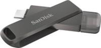 sandisk iXpand Luxe - USB-flashstation - 128 GB - USB-C / Lightning