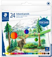 Staedtler Coloured pencil 24pcs 100% PEFC