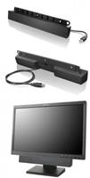 lenovo USB Soundbar 2.0 PC-luidsprekers Zwart