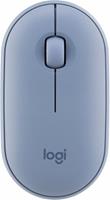 Logitech Pebble M350 - Maus - Bluetooth, 2.4 GHz - Blue Grey