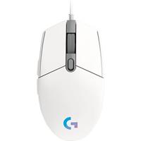 Logitech Gaming Mouse G102 LIGHTSYNC - Maus - USB - weiß
