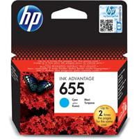 hewlettpackard Hewlett Packard HP Tintenpatrone Nr. 655 CZ110AE Cyan (ca. 600 Seiten)