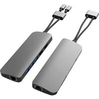 HyperDrive USB-C™ (USB 3.2 Gen 2) Multiport Hub Ultra HD-fähig, mit eingebautem SD-K